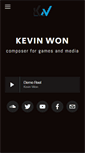 Mobile Screenshot of kevinwonmusic.com